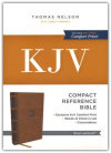 KJV Compact Reference Bible, Comfort Print, Brown